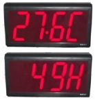 Time/Temperature/Humidity clock